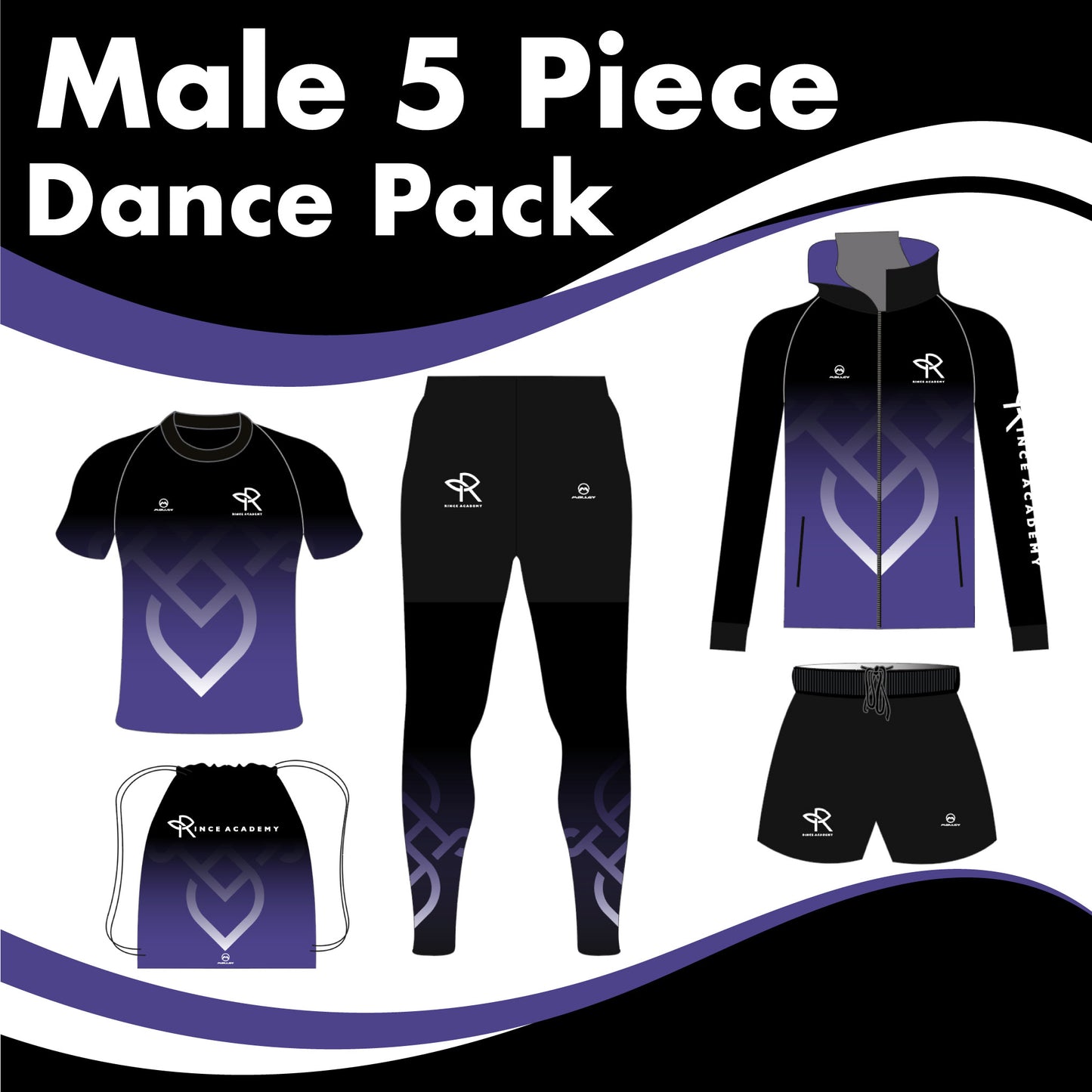 Rince Academy MALE 5 GARMENT DANCE PACK