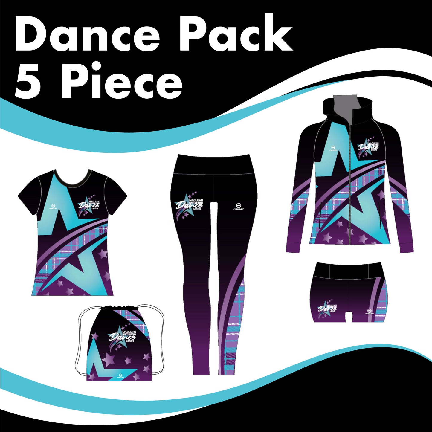 Maclean Scottish Town 5 GARMENT DANCE PACK