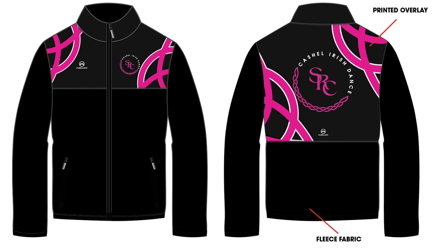 Scoil Rince Cashel Irish Dance Fleece Jacket