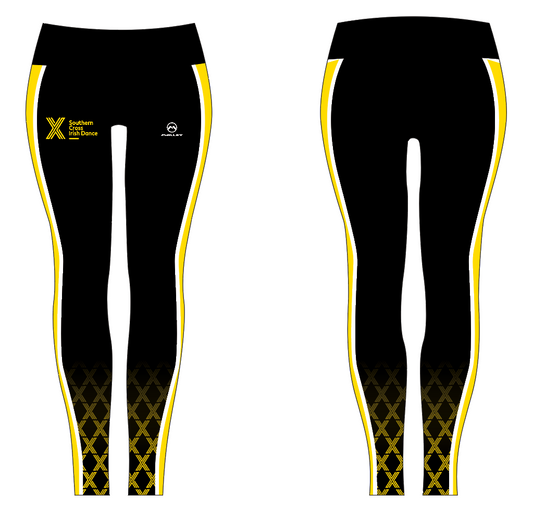 Southern Cross Irish Dance Full length leggings NZ SP