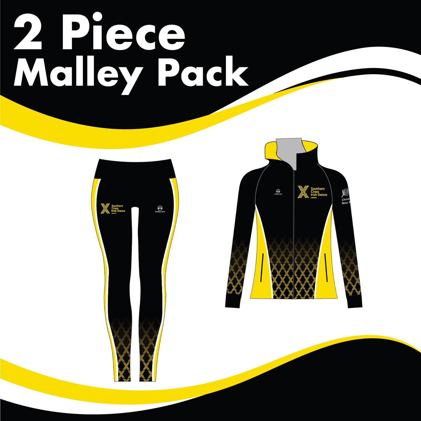 Southern Cross Irish Dance 2 GARMENT DANCE PACK NZ SP