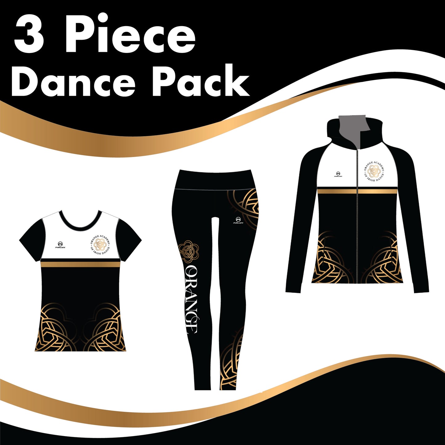 Orange Academy LADIES 3 GARMENT DANCE PACK