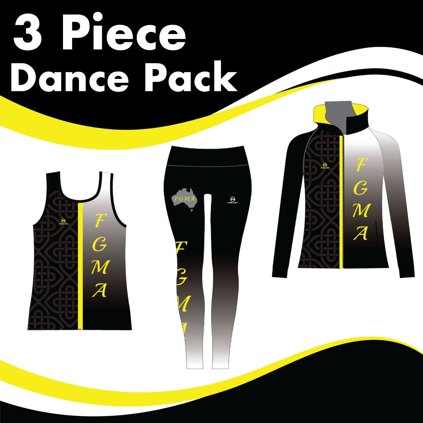 FGMA LADIES 3 GARMENT DANCE PACK