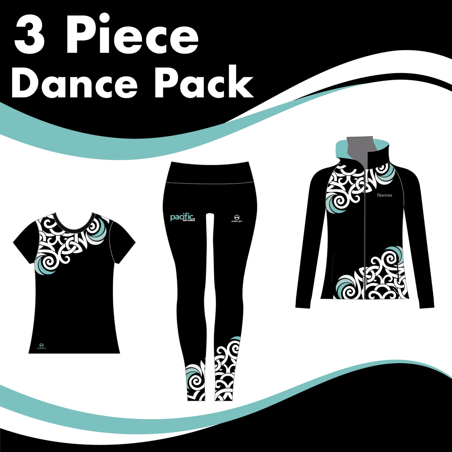 Pacific Irish Dance 3 GARMENT DANCE PACK