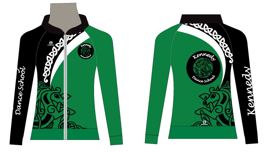 Kennedy School Bomber Style Studio Top