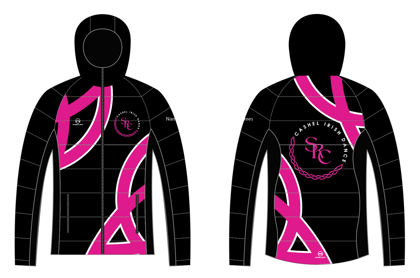 Scoil Rince Cashel Irish Dance Pro Tech Insulated Jacket