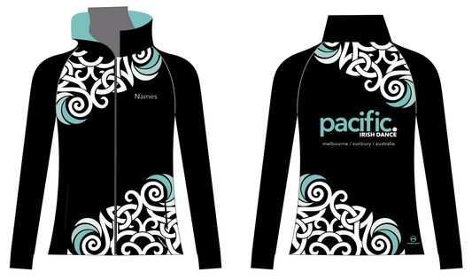 Pacific Irish Dance Tracksuit top