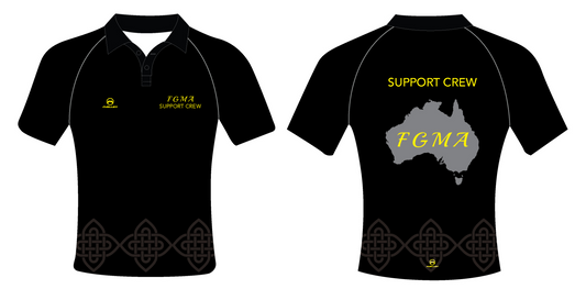 FGMA MALE Polo Shirt - **SUPPORT CREW**