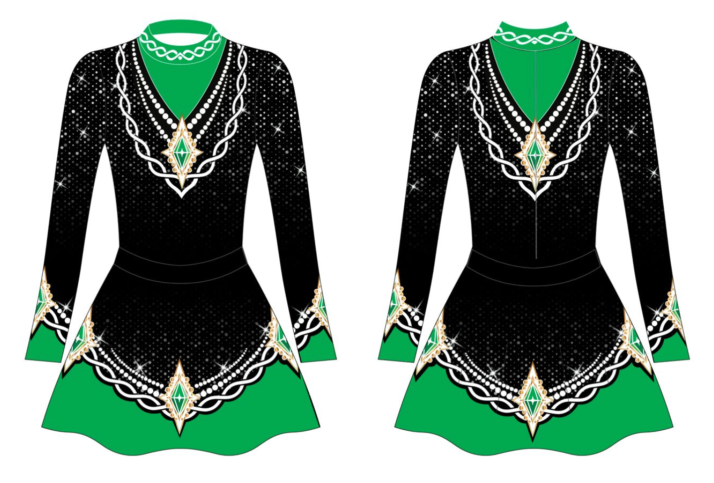 Kennedy School Exquisite Leotard and Skirt